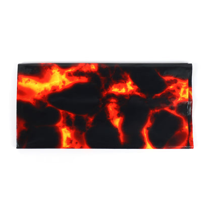 Disposable heat-resistant and oil-resistant lava tablecloth for birthday