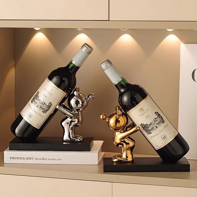 Bear Wine Rack Ornament