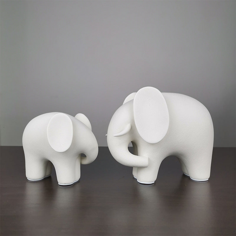 Elephant figurine, home decor, entryway decoration