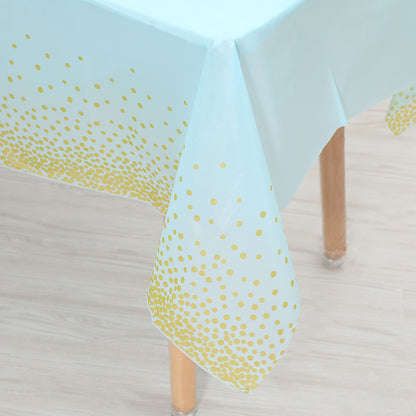 New gradient polka dot disposable tablecloth, waterproof and oil-proof,