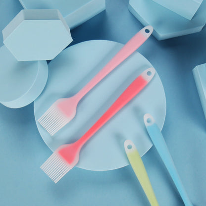 Semi-transparent silicone small brush, small silicone oil brush, kitchen