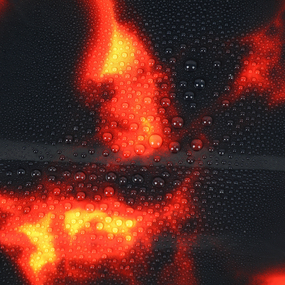 Disposable heat-resistant and oil-resistant lava tablecloth for birthday