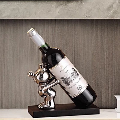 Bear Wine Rack Ornament