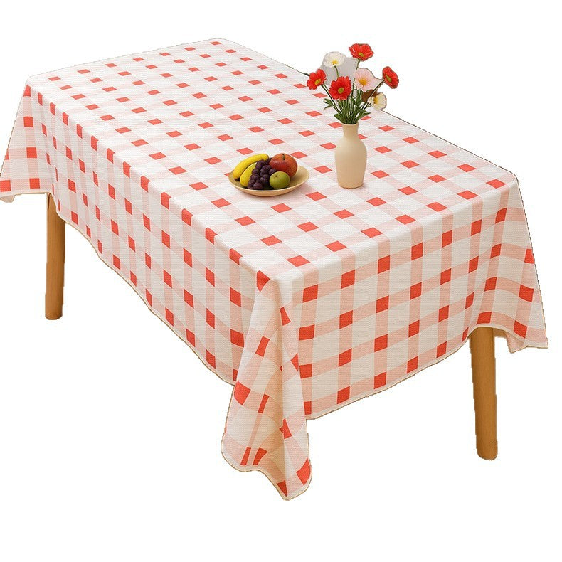 One-piece patterned tablecloth, rectangular, 137*274cm