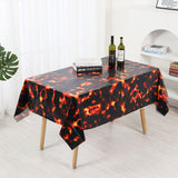 Mivorao Lava Pattern Heat-Resistant Disposable Tablecloth