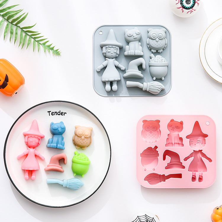 Mivorao Halloween Themed Silicone Baking Mold