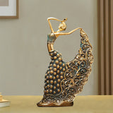 Mivorao Modern Dancer Resin Figurine for Living Room