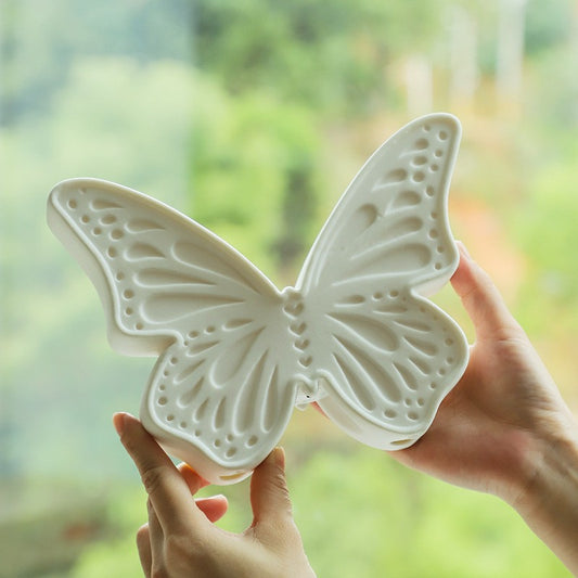 Mivorao Ceramic Butterfly Night Light for Home Decor