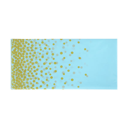 New gradient polka dot disposable tablecloth, waterproof and oil-proof,