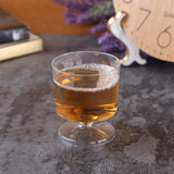 Mivorao 2 oz Small Disposable Goblet Glasses 60ml