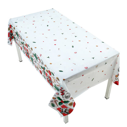 Mivorao American Style Christmas Party Tablecloth